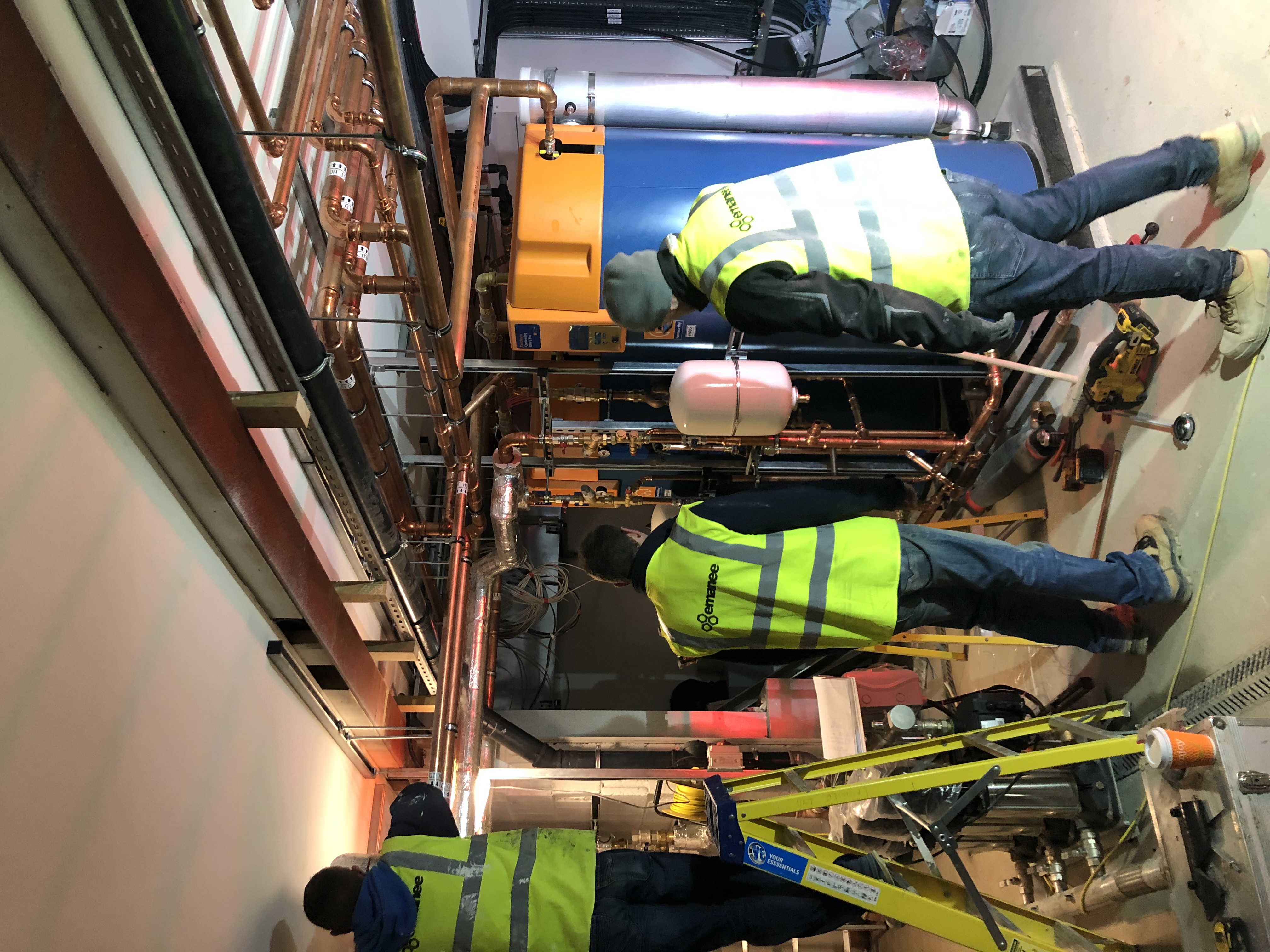 Emanee team on site